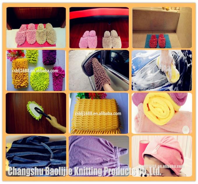 80% polyester and 20% polyamide super soft and high water absorption microfiber high-low pile terry towel cloth