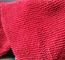 Tấm micro 1200gsm đỏ lớn Chenille 150cm chiều rộng sử dụng giống như găng tay dành cho nam giới