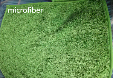 30 * 40 Cm 450gsm Cây lau bụi dạng sợi nhỏ Màu xanh lá cây xoắn siêu thấm hút nước Lau sàn bụi