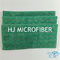 Microfiber Floor Mop W-shape Mop Pads Floor Cleaning Wet Mop Heads Green 12&quot;
